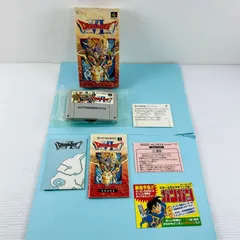 ◇【動作OK】ドラゴンクエストⅥ ドラクエ6 ソフト 幻の大地 ファミコン スーパーファミコン 箱付き 説明書付き 美品