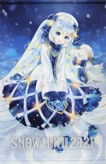 【中古】タペストリー 雪ミク2021(KEI ver.) B2タペストリー 「SNOW MIKU 2021」