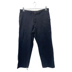 Dickies ワークパンツ チノパンツ W36 ディッキーズ ビッグサイズ ブラック系 2411-186