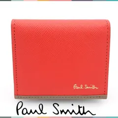 【国内正規品・未使用】ポールスミス Paul Smith 小銭入れ コインケース サフィアーノレザー 財布 牛革 レザー 若干訳あり PS4116
