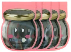 【中古】雑貨 カービィのいちごプリン/ダイカット ジッパーバッグ コレクション PETIT 「一番くじ 星のカービィ Kirby Cafe PETIT」 F賞