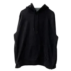 Russell 無地スウェット トレーナー M ブラック ラッセル フーディー プルオーバー カットソー トップス 古着卸 アメリカ仕入 a709-6396