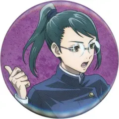 【中古】バッジ・ピンズ [単品] 禪院真希 描き下ろし缶バッジ 「Blu-ray/DVD 劇場版 呪術廻戦 0」 アニメイト購入特典