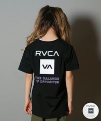 【ムラスポ公式】新品 RVCA ルーカ 半袖 Tシャツ キッズ KIDS POSTING RVCA ST BF045-P85