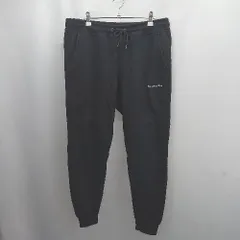 ◇ Θ CONVERSE コンバース 無地 スウェットワイドパンツ サイズL ブラック系 メンズ E  【1506230029372】