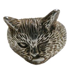 わちふぃーるど 猫のダヤン シルバー 指輪 リング - メルカリ