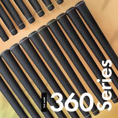 6本セット】エリートグリップ X360ラバー ゴルフグリップ 天然