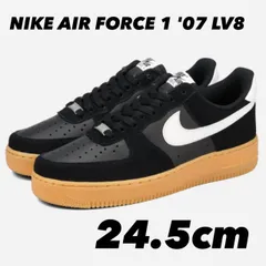 NIKE AIR FORCE 1 '07 LV8 ナイキ エア フォース 1 '07 LV8 BLACK/SUMMIT WHITE/GUM LIGHT BROWN FQ8714-004 24.5cm
