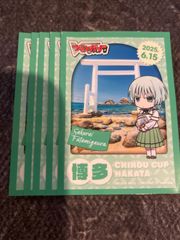 ヴァンガード ちほうかっぷ　博多　スズネ　スリーブ　未使用品　5枚