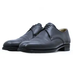 VASS ヴァーシュ シューズ レザー ATTILA アッティラ HAND MADE 外羽根 ダービー プレーントゥ 革靴 純正シューツリー付属 メンズ サイズ 40 ブラック 黒のサムネイル
