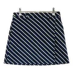 サイズ：S/P ADIDAS GOLF アディダスゴルフ  スカート ボーダー ネイビー系 [240001255982] ゴルフウェア レディース ストスト