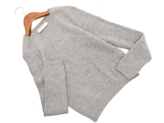 BEAUTY & YOUTH ビューティ&ユース ユナイテッドアローズ ウール100% ケーブル編み ニット セーター グレー ◇■ レディース