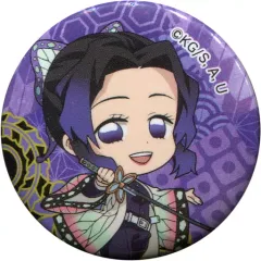 【中古】バッジ・ピンズ 胡蝶しのぶ 「無添くら寿司×鬼滅の刃 ビッくらポン! 缶バッジ」