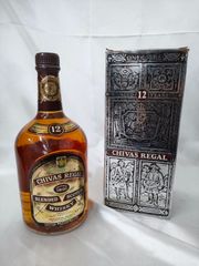 S【古酒】CHIVAS REGAL 12年 シーバスリーガル 箱付き 1リットル
