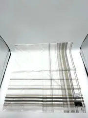 【シール付き未使用品】LANVIN COLLECTION ランバン　ハンカチ　スカーフ　バンダナ　コットン　チェック　49×49