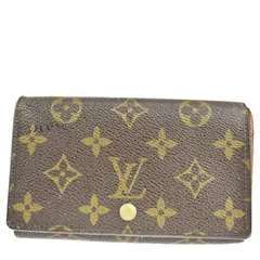 【中古】 ルイヴィトン LOUIS VUITTON ポルトモネ ビエ トレゾール L字ファスナー 二つ折り 財布 モノグラム レザー M61730 07BT821