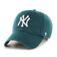 '47 ブランド ニューヨーク・ヤンキース クリーン アップ キャップ / '47 BRAND NEW YORK YANKEES CLEAN UP CAP [PACIFIC GREEN]
