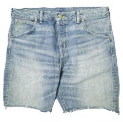 RRL ダブルアールエル ヴィンテージ 5ポケット ショートパンツ カットオフデニムショーツ 782857951001 36 インディゴ Double RL ジーンズ ボタンフライ ボトムス g21886