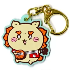 【中古】キーホルダー シーサー(三線) 「ちいかわ なんか小さくてかわいいやつ シーサー祭り!!! トレーディングラバーマスコット」