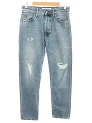 JACOB COHEN ヤコブコーエン GIGI BOYFRIEND LOOSE-FIT JEANS ルーズフィットダメージデニムパンツ インディゴ 27のサムネイル