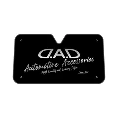 新品 ギャルソン D.A.D サンシェード HA728-01-02 Mサイズ(1300x700) 日差しフロントガラス 日よけ GARSON ブラック クローム DAD