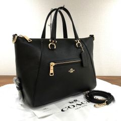 未使用品 COACH 2WAYバッグ 37934 黒 タグ付き 315-