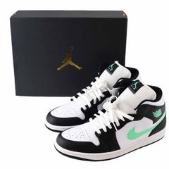 【新品】NIKE ナイキ エア ジョーダン 1 MID スニーカー 30.5cm DQ8426-103 国内正規品 ホワイト/ブラック/グリーングロー 靴【送料無料】24481206