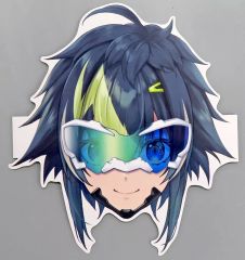にじさんじ AGF ペーパーお面 小柳 ロウ Dytica お面 2023 - メルカリ