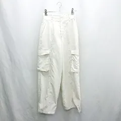 ◇ Θ JEANASIS ジーナシス カーゴパンツ サイズS ホワイト系 レディース E  【1501230021708】
