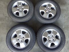 2310-417　スズキ　アルミホイール＆スタッドレスタイヤ　145/80R13　2021年　4本セット