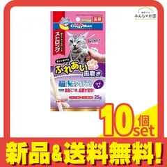 キャティーマン 猫ちゃんホワイデント ストロング ツナ味 25g 10個セット まとめ売り