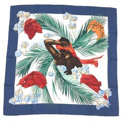 HERMES　エルメス　スカーフ　王女のターバン　aq10425 美品 HERMES エルメス カレ90 スカーフ TURBANS DES REINES 王女