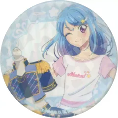 【中古】バッジ・ピンズ 湊みお 「オールアイカツ!大衣装展!! ☆Stage Dress Collection☆ in YOKOHAMA COAST ホログラム缶バッジ 01/(描き下ろしイラスト)」