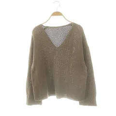 ドゥーズィエムクラス DEUXIEME CLASSE 25SS Beauty Latest model ニット カットソー Vネック ブラウン /MI ■OS レディース ドゥーズィエムクラス DEUXIEME CLASSE 25SS Beauty Latest