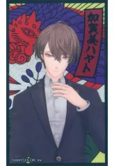【中古】食玩 ステッカー・シール 加賀美ハヤト(桐に鳳凰) 「にじさんじ ろふまおせんべい ごま油香る韓国のり塩味」