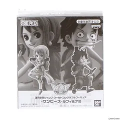 ルフィ&ナミ 週刊少年ジャンプ ワールドコレクタブルフィギュア -ワンピース- 応募者全員サービス ONE PIECE(ワンピース) 完成品 フィギュア(81883) バンプレスト