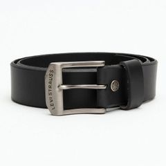 リーバイス Levi's メンズベルト ダブルリベット 本革ベルト 38mm ブラック USA直輸入モデル ジーンズ デニム コーデ 11LV0204 送料無料