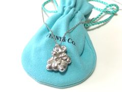 【管理番号75】 TIFFANY＆Co. ティファニー  ベア くま ネックレス  SV925 シルバー925 ジュエリー