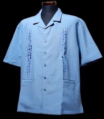 kustomstyle 半袖オープンカラーシャツ (KSSS2505BL) carlsbad open colar short sleeve shirts カラー：ブルー 15,950円(内税)