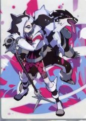 [Used] Clear File [Single Item] Nezu A4 Clear File Pokemon Trainers "Pocket Monsters" Pokemon Center Limited