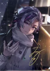 【中古】クリアファイル [単品] 不破湊 シークレットver.箔押しサイン入りクリアファイル 「バーチャルYouTuber にじさんじ ウィンターデート2022 ギフトセット」