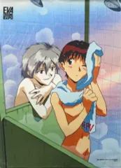 【中古】タペストリー 碇シンジ＆渚カヲル B2タペストリー 「EVANGELION CROSSING EXPO -エヴァンゲリオン大博覧会-」