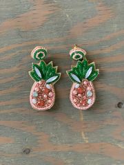 ビーズピアスUSAインポート / Beads Pierce Pineapple