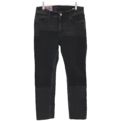 Acne Studios Bla Konst アクネストゥディオズ ブロコンスト North Black Patch パッチワークデニムパンツ  ブラック 30