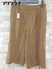 ◇ NOLLEY'S ノーリーズ ウエストゴム ワイド パンツ サイズ38 ブラウン レディース 【中古】 【1103220008906】のサムネイル