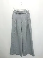 ◇ ⊇ KBF アーバンリサーチ タック ワイドパンツ サイズ36 グレー レディース P  【1408200016972】