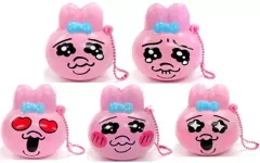 【中古】雑貨 全5種セット 「おぱんちゅうさぎ ミニスクイーズマスコット」