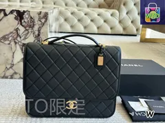 CHANEL 22K キャビアスキン バックパック ? 31×26cm [本日特価|新品未使用品]-WT0輸入