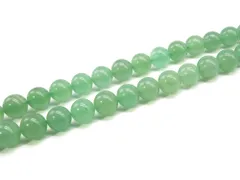 「1連 15cm」 アベンチュリン 6mm パワーストーン バラ売り 天然石 パワーストーン 連売り ビーズ 穴あき ばら売り