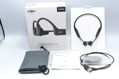 【送料無料】Shokz ショックス OpenRun Mini 骨伝導ワイヤレスヘッドホン Bluetooth ブラック